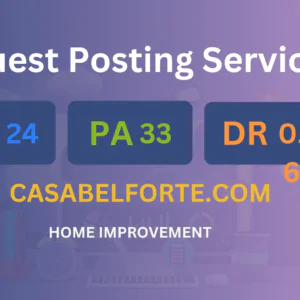 publish guest post on casabelforte.com