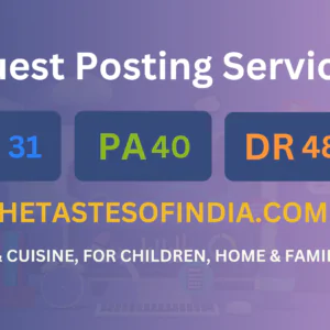 publish guest post on thetastesofindia.com