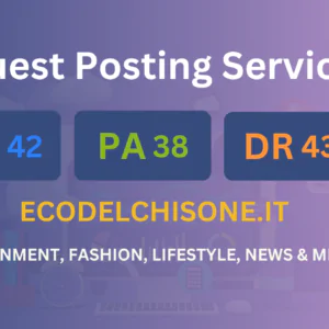 publish guest post on ecodelchisone.it