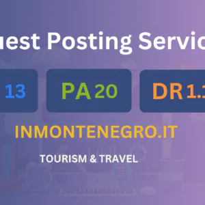 publish guest post on inmontenegro.it