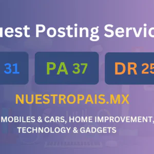 publish guest post on nuestropais.mx