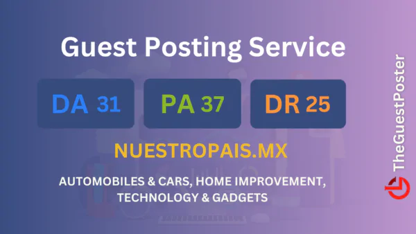 publish guest post on nuestropais.mx