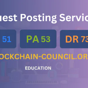 publish guest post on blockchain-council.org