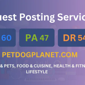 publish guest post on petdogplanet.com