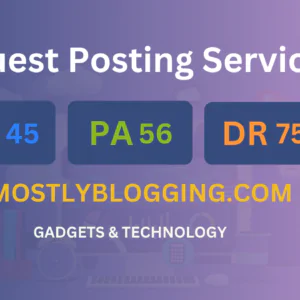 publish guest post on mostlyblogging.com