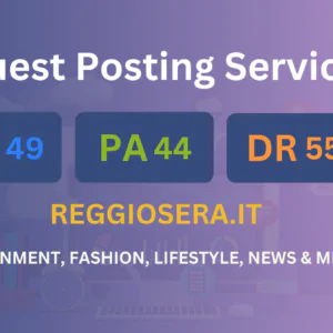 publish guest post on reggiosera.it