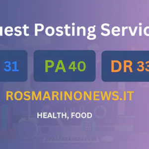 publish guest post on rosmarinonews.it