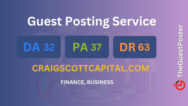 publish guest post on craigscottcapital.com