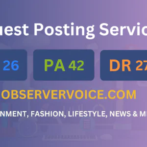 publish guest post on observervoice.com