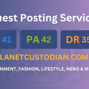publish guest post on planetcustodian.com