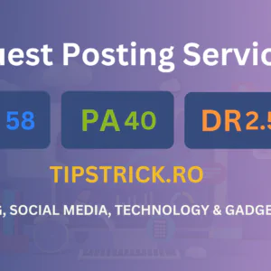 publish guest post on tipstrick.ro