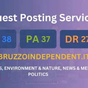 publish guest post on abruzzoindependent.it
