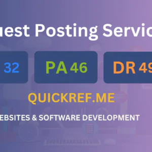publish guest post on quickref.me