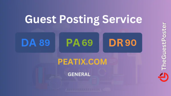 publish guest post on peatix.com