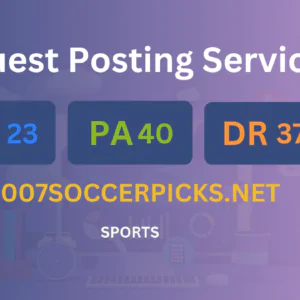 publish guest post on 007soccerpicks.net