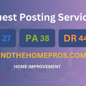 publish guest post on findthehomepros.com