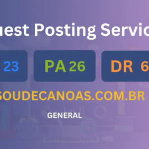 publish guest post on soudecanoas.com.br