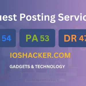 publish guest post on ioshacker.com