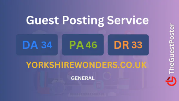 publish guest post on yorkshirewonders.co.uk