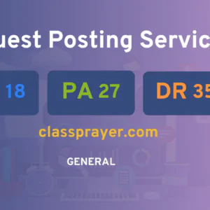 publish guest post on classprayer.com
