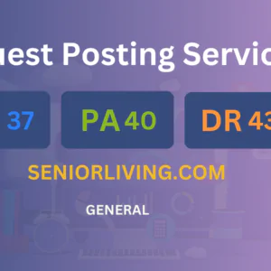 publish guest post on seniorliving.com