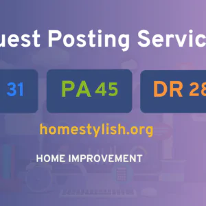 publish guest post on homestylish.org