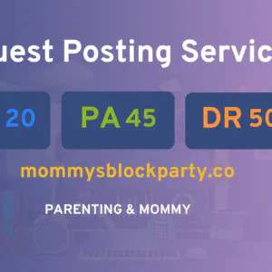 publish guest post on mommysblockparty.co