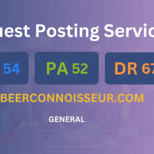 publish guest post on beerconnoisseur.com