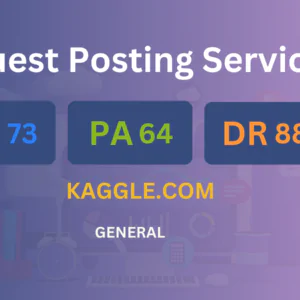 publish guest post on kaggle.com
