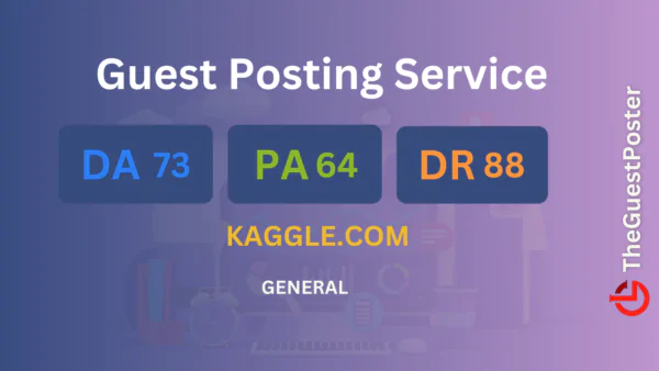 publish guest post on kaggle.com