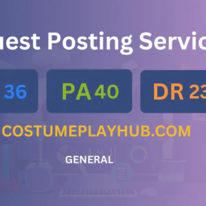 publish guest post on costumeplayhub.com