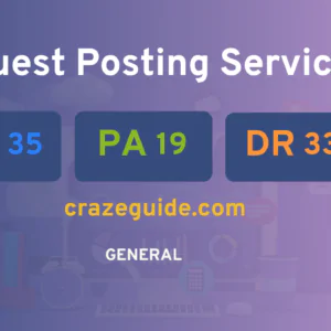 publish guest post on crazeguide.com