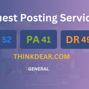 publish guest post on thinkdear.com