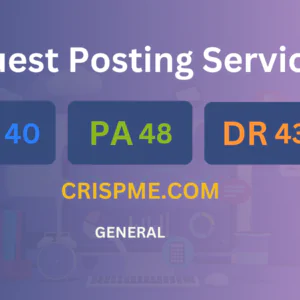publish guest post on crispme.com