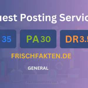 publish guest post on frischfakten.de