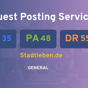 publish guest post on Stadtleben.de