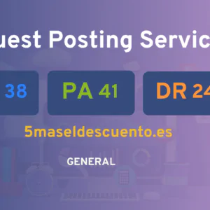 publish guest post on 5maseldescuento.es