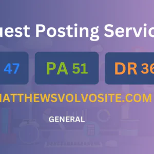 publish guest post on matthewsvolvosite.com