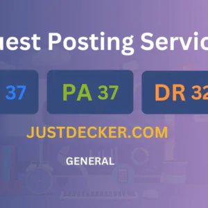 publish guest post on justdecker.com