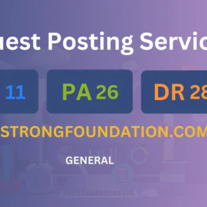 publish guest post on 21strongfoundation.com