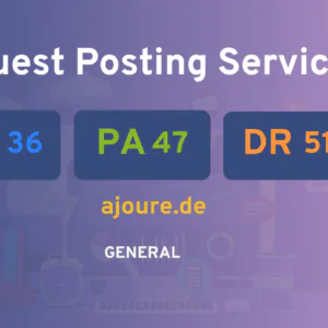 publish guest post on ajoure.de