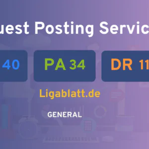 publish guest post on Ligablatt.de