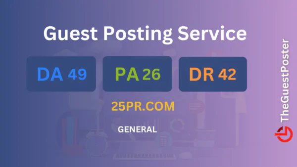 publish guest post on 25pr.com