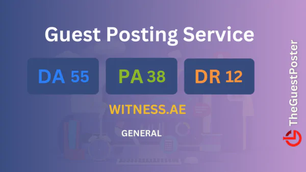 publish guest post on witness.ae
