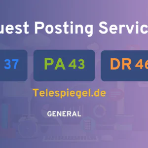 publish guest post on Telespiegel.de