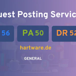 publish guest post on hartware.de