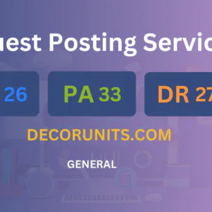 publish guest post on decorunits.com