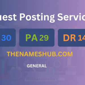 publish guest post on thenameshub.com