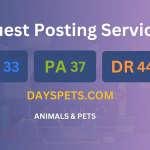 publish guest post on dayspets.com