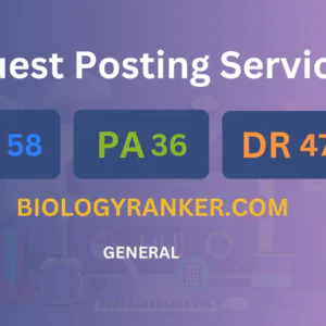 publish guest post on biologyranker.com